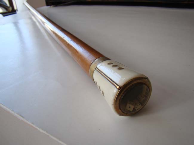 A Mississippi Riverboat Gamblers' walking stick circa 1900 — image 4